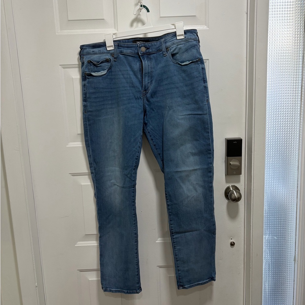 Express Men's Light Blue Skinny Jeans